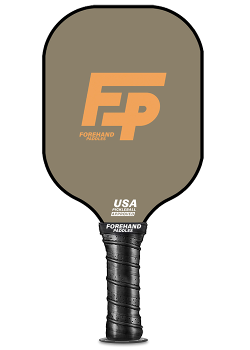 Retro Pop Pickleball Paddle 16MM - Logo
